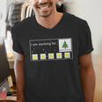 I Am Working For Christmas Break Special Education Teacher Men's V-Neck T-Shirt, funny gift I Am Working For Christmas Break Special Education Teacher Men's V-Neck T-Shirt, funny gift