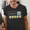I Am Working For Christmas Break Teacher Christmas Men's V-Neck T-Shirt, funny gift I Am Working For Christmas Break Teacher Christmas Men's V-Neck T-Shirt, funny gift