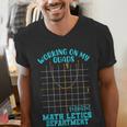 Working On My Quads Algebra Math Teacher Humor Men's V-Neck T-Shirt, funny gift Working On My Quads Algebra Math Teacher Humor Men's V-Neck T-Shirt, funny gift