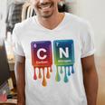 6 7 Science Chemistry Teacher Periodic Table Meme Tee Men's V-Neck T-Shirt, Science Teacher Shirts, funny gift