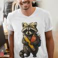 Back To School Raccoon Teachers Student Kids Men's V-Neck T-Shirt, funny gift Back To School Raccoon Teachers Student Kids Men's V-Neck T-Shirt, funny gift