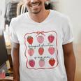 Bilingual Education Is My Jam Strawberry Spanish Teacher Men's V-Neck T-Shirt, funny gift Bilingual Education Is My Jam Strawberry Spanish Teacher Men's V-Neck T-Shirt, funny gift