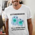 Biology T Shirts Science Biology Teacher Idea Men's V-Neck T-Shirt, Science Teacher Shirts, funny gift