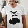 Carrot Teacher Matching Halloween Costume Men's V-Neck T-Shirt, funny gift Carrot Teacher Matching Halloween Costume Men's V-Neck T-Shirt, funny gift