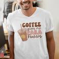 Coffee Gives Me Para Powers Parapro Teacher Squad Men's V-Neck T-Shirt, funny gift Coffee Gives Me Para Powers Parapro Teacher Squad Men's V-Neck T-Shirt, funny gift
