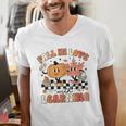 Fall In Love With Learning Teacher Retro Thanksgiving Men's V-Neck T-Shirt, funny gift Fall In Love With Learning Teacher Retro Thanksgiving Men's V-Neck T-Shirt, funny gift