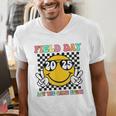 Field Day 2025 Let The Games Begin Yellow Team Teachers Kids Men's V-Neck T-Shirt, funny gift Field Day 2025 Let The Games Begin Yellow Team Teachers Kids Men's V-Neck T-Shirt, funny gift