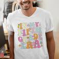 In My Fifth Grade Era 5th Grade Era Teacher Back To School Men's V-Neck T-Shirt, funny gift