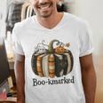 Fun Fall Book Lover Cute Teacher Student Halloween Men's V-Neck T-Shirt, funny gift Fun Fall Book Lover Cute Teacher Student Halloween Men's V-Neck T-Shirt, funny gift
