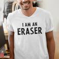 Halloween Teacher Im An Eraser Costume Kids Men Women Men's V-Neck T-Shirt, funny gift