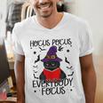 Hocus Pocus Everybody Focus Halloween Teacher For Men Women Men's V-Neck T-Shirt, funny gift Hocus Pocus Everybody Focus Halloween Teacher For Men Women Men's V-Neck T-Shirt, funny gift