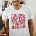 I'm So Berry Glad You Are Strawberry Elementary Teacher Men's V-Neck T-Shirt, funny gift