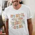 It's Me Hi I'm The Teacher It's Me Groovy Teacher Men's V-Neck T-Shirt, Groovy Teacher Shirts, funny gift It's Me Hi I'm The Teacher It's Me Groovy Teacher Men's V-Neck T-Shirt, Groovy Teacher Shirts, funny gift