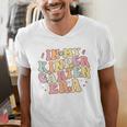 In My Kindergarten Era Retro Back To School Teacher Student Men's V-Neck T-Shirt, funny gift In My Kindergarten Era Retro Back To School Teacher Student Men's V-Neck T-Shirt, funny gift