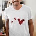 Kindergarten Has My Heart Buffalo Print Teacher Valentine Men's V-Neck T-Shirt, funny gift Kindergarten Has My Heart Buffalo Print Teacher Valentine Men's V-Neck T-Shirt, funny gift