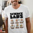 Labrador Retriever Science Labs Dog Lover Teacher Men's V-Neck T-Shirt, Science Teacher Shirts, funny gift Labrador Retriever Science Labs Dog Lover Teacher Men's V-Neck T-Shirt, Science Teacher Shirts, funny gift