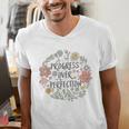 Motivational Progress Over Perfection Back To School Teacher Men's V-Neck T-Shirt, funny gift Motivational Progress Over Perfection Back To School Teacher Men's V-Neck T-Shirt, funny gift