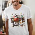 One Dope Teacher Men's V-Neck T-Shirt, funny gift One Dope Teacher Men's V-Neck T-Shirt, funny gift