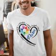 Para Heart Teacher Paraprofessional Paraeducator Men Women Men's V-Neck T-Shirt, funny gift