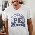 PE Teacher Living That PE Life Physical Education Teacher Men's V-Neck T-Shirt, Pe Teacher Shirts, funny gift
