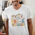 Pre-k Teacher Appreciation Teaching Wildflowers Men's V-Neck T-Shirt, funny gift Pre-k Teacher Appreciation Teaching Wildflowers Men's V-Neck T-Shirt, funny gift