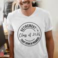 Retirement Class Of 2026 Count Down Progress Retired Teacher Men's V-Neck T-Shirt, funny gift Retirement Class Of 2026 Count Down Progress Retired Teacher Men's V-Neck T-Shirt, funny gift