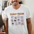 Retro Trick Or Treat Halloween Special Education Teacher Men's V-Neck T-Shirt, funny gift