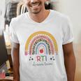 RTI Team RTI Teacher Rti Response To Intervention Teac Men's V-Neck T-Shirt, funny gift