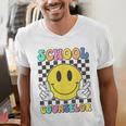 School Counselor Teacher Counseling Office School Guidance Men's V-Neck T-Shirt, funny gift School Counselor Teacher Counseling Office School Guidance Men's V-Neck T-Shirt, funny gift