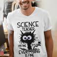 Science Teacher Appreciation Merch -Adults -Youth Grey Classic Fit Modern Science Theme Cartoon Men's V-Neck T-Shirt, Science Teacher Shirts, funny gift Science Teacher Appreciation Merch -Adults -Youth Grey Classic Fit Modern Science Theme Cartoon Men's V-Neck T-Shirt, Science Teacher Shirts, funny gift
