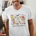 Silly Goose Spooky Teacher Halloween Cute Goosebumps Men's V-Neck T-Shirt, funny gift Silly Goose Spooky Teacher Halloween Cute Goosebumps Men's V-Neck T-Shirt, funny gift