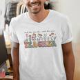 Teach Them Love Them Watch Them Grow Teacher Men's V-Neck T-Shirt, funny gift Teach Them Love Them Watch Them Grow Teacher Men's V-Neck T-Shirt, funny gift