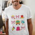 Teacher Christian God Says I Am Faith Religious Bible Verse Men's V-Neck T-Shirt, funny gift