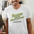 Teacher Halloween Tshirt Teacher From The Lagoon Men Women Men's V-Neck T-Shirt, funny gift