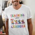 Teaching Future Leaders Otter Back To School Teacher Men's V-Neck T-Shirt, Future Teacher Shirts, funny gift
