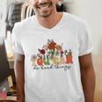 Test Day Teacher Shirt You Can Do Hard Things Women Kids Men's V-Neck T-Shirt, funny gift