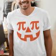 Thanksgiving Math Teacher Pumpkin Pi Pie Math Costume Men's V-Neck T-Shirt, funny gift Thanksgiving Math Teacher Pumpkin Pi Pie Math Costume Men's V-Neck T-Shirt, funny gift