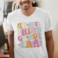 In My Third Grade Era 3rd Grade Era Teacher Back To School Men's V-Neck T-Shirt, funny gift