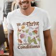 We All Thrive Under Different Conditions SPED Teacher Men's V-Neck T-Shirt, funny gift We All Thrive Under Different Conditions SPED Teacher Men's V-Neck T-Shirt, funny gift