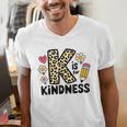 Unity Day Design Kindness Orange Teacher Kids Be Kind Men's V-Neck T-Shirt, funny gift Unity Day Design Kindness Orange Teacher Kids Be Kind Men's V-Neck T-Shirt, funny gift