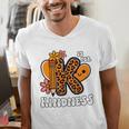 Unity Day Shirt Kindness Orange Teacher Kids Be Kind Men's V-Neck T-Shirt, funny gift