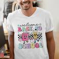 Welcome Back To School 2024 Teachers Students First Day Men's V-Neck T-Shirt, funny gift Welcome Back To School 2024 Teachers Students First Day Men's V-Neck T-Shirt, funny gift