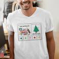 I Am Working For Christmas Break Special Education Teacher Men's V-Neck T-Shirt, funny gift