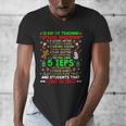 12 Days Of Teaching Special Education IEPS SPED Teacher Xmas Men's V-Neck T-Shirt, funny design