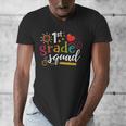 1st First Grade Squad Student Teacher Back To School Men's V-Neck T-Shirt, First Grade Teacher Gifts, funny design