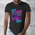 1st Grade Is My Jam Vintage 80s 80's Teacher Student Retro Men's V-Neck T-Shirt, funny design 1st Grade Is My Jam Vintage 80s 80's Teacher Student Retro Men's V-Neck T-Shirt, funny design