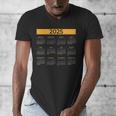 2025 Calendar For Planners Teachers Offices Months Men's V-Neck T-Shirt, funny design 2025 Calendar For Planners Teachers Offices Months Men's V-Neck T-Shirt, funny design