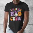 2nd Grade Boo Crew Spooky Second Grade Halloween Teacher Men's V-Neck T-Shirt, 2nd Grade Teacher Gifts, funny design