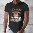 2nd Grade Teacher Christmas Second Grade Squad Reindeer Xmas For Men Women Kids Men's V-Neck T-Shirt, 2nd Grade Teacher Gifts, funny design 2nd Grade Teacher Christmas Second Grade Squad Reindeer Xmas For Men Women Kids Men's V-Neck T-Shirt, 2nd Grade Teacher Gifts, funny design