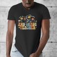 2nd Second Grade Teacher Appreciation Teaching Wildflowers Men's V-Neck T-Shirt, 2nd Grade Teacher Gifts, funny design 2nd Second Grade Teacher Appreciation Teaching Wildflowers Men's V-Neck T-Shirt, 2nd Grade Teacher Gifts, funny design